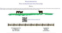 Desktop Screenshot of mariavillefarm.com